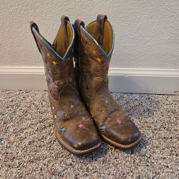 Dan Post Girl's Starlett (Toddler) Western Boot 12.5 - Picture 2 of 10